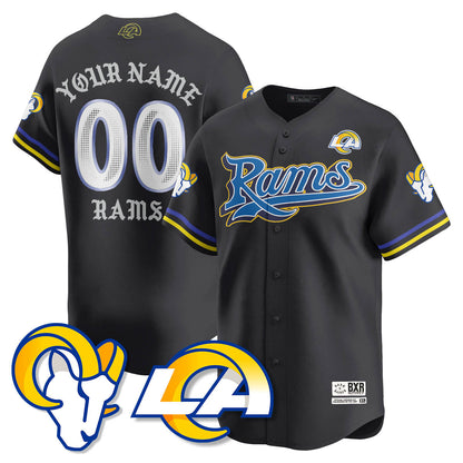 Custom LAR Born x Raised Baseball Jersey - Stitched