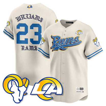 LAR Born x Raised Baseball Jersey - Stitched