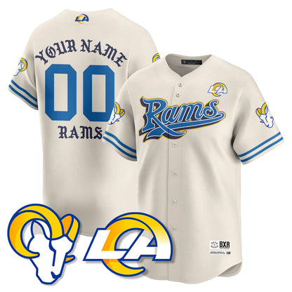 Custom LAR Born x Raised Baseball Jersey - Stitched