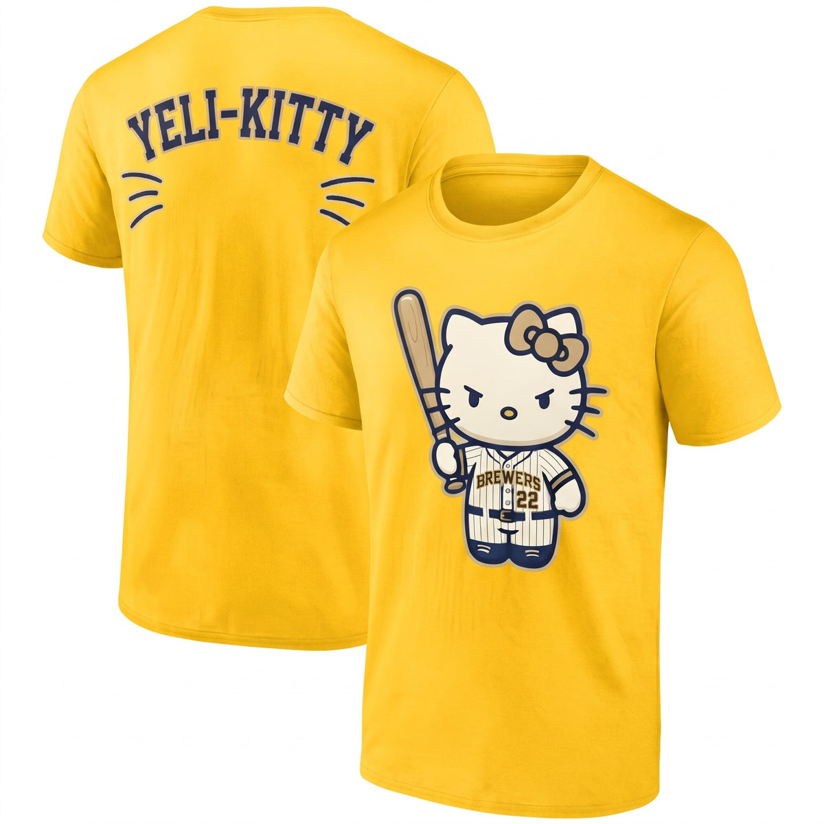 MIL x Meow KT 2026 Collection Two Sides T-Shirt - Printed V4