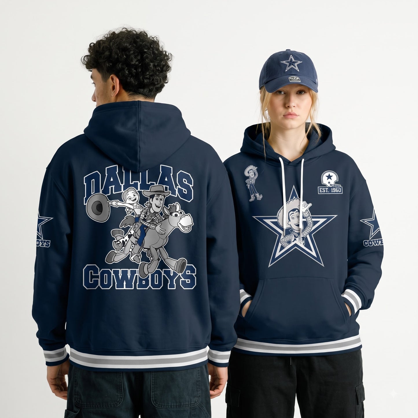 Dallas Cowboys x Toy Cowboy Edition Pullover Hoodie - Printed