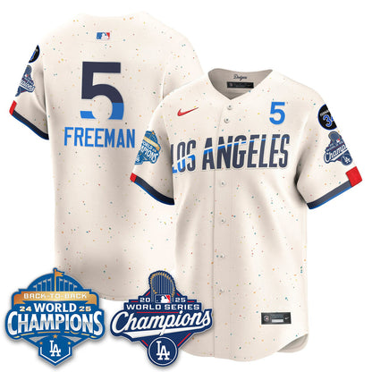 LAD 2025 World Series Champions Jersey - Stitched N2