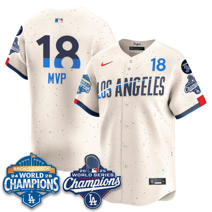 LAD 2025 World Series Champions Jersey - Stitched N2
