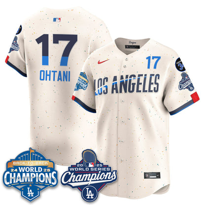 LAD 2025 World Series Champions Jersey - Stitched N2