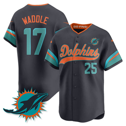 MIA "Rivalries" Vapor Limited Baseball Jersey - Stitched