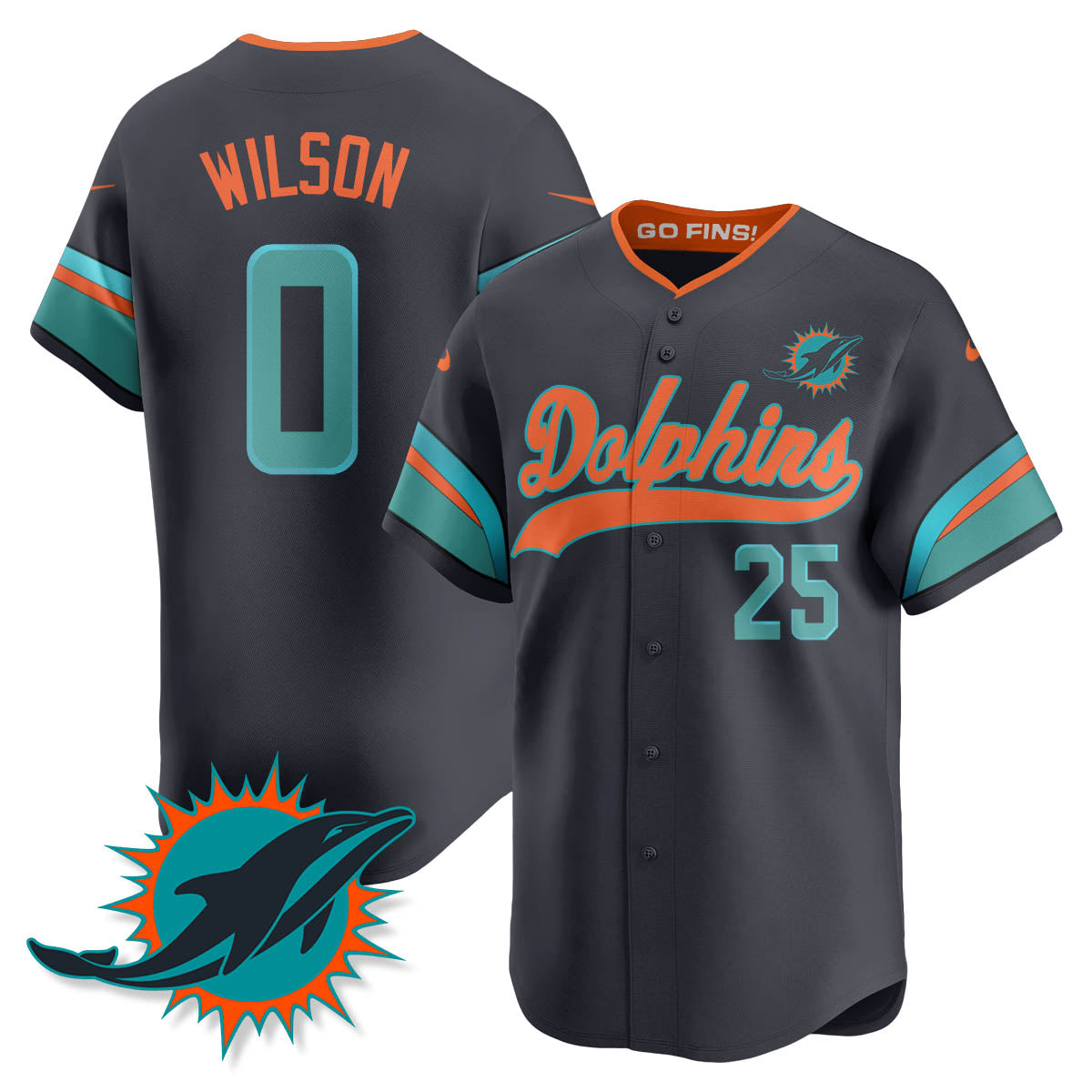 MIA "Rivalries" Vapor Limited Baseball Jersey - Stitched