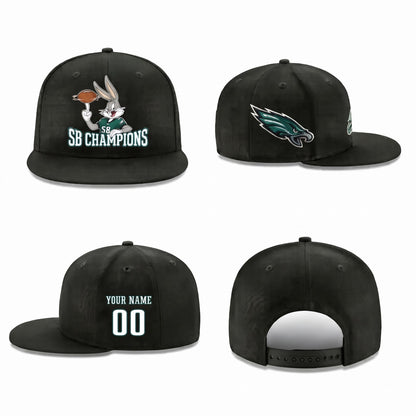 PHI x Bunny Personalized Snapback Cap - Printed