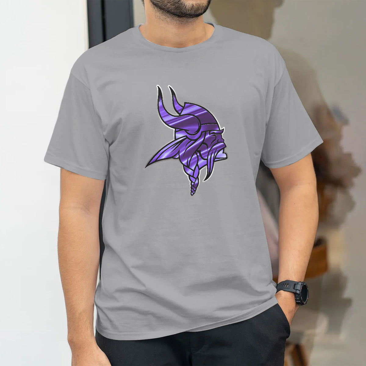 MIN Fangear Silver Edition Two Sides T-Shirt - Printed