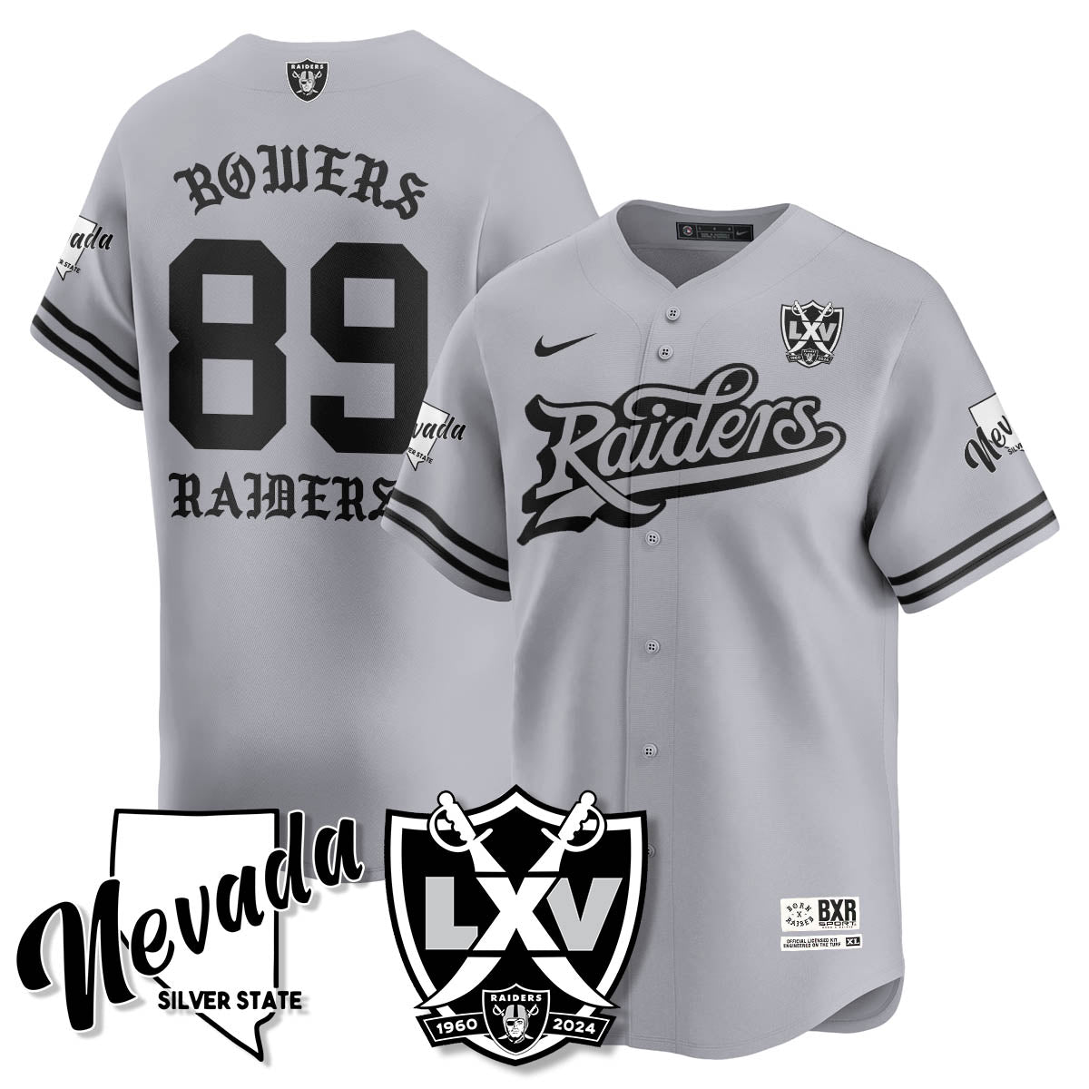 LVR Born x Raised Baseball Jersey - Stitched