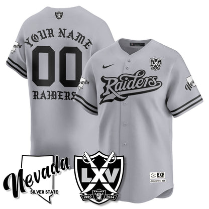 Custom LVR Born x Raised Baseball Jersey - Stitched