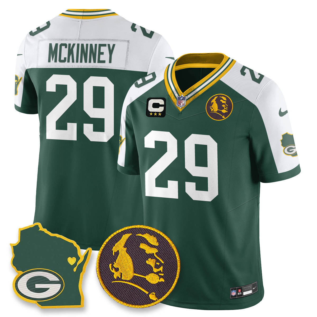 GB Vapor Limited Jersey - John Madden Patch - Stitched