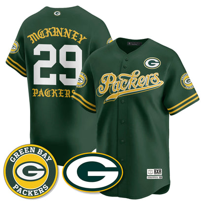 GB Born x Raised Baseball Jersey - Stitched