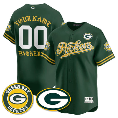 GB Born x Raised Baseball Custom Jersey - Stitched