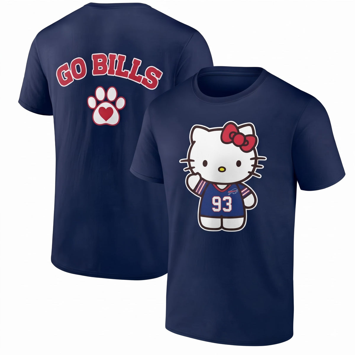 BUF x Meow KT 2026 Collection Two Sides T-Shirt - Printed V2