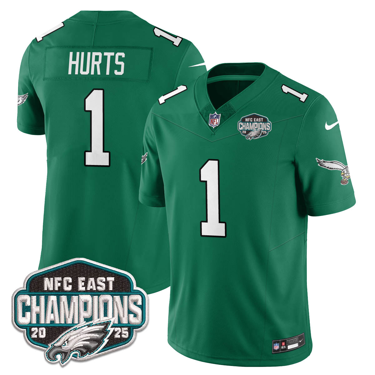 PHI NFC East Champions Vapor Limited Jersey - Stitched