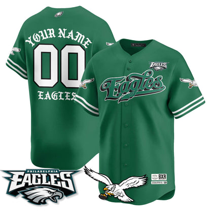 Custom PHI Born x Raised Baseball Jersey - Stitched