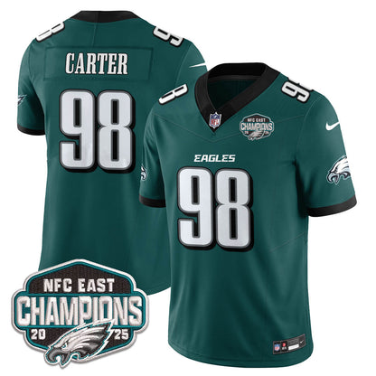 PHI NFC East Champions Vapor Limited Jersey - Stitched