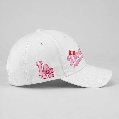 LAD x Meow KT Baseball Embroidered Cap