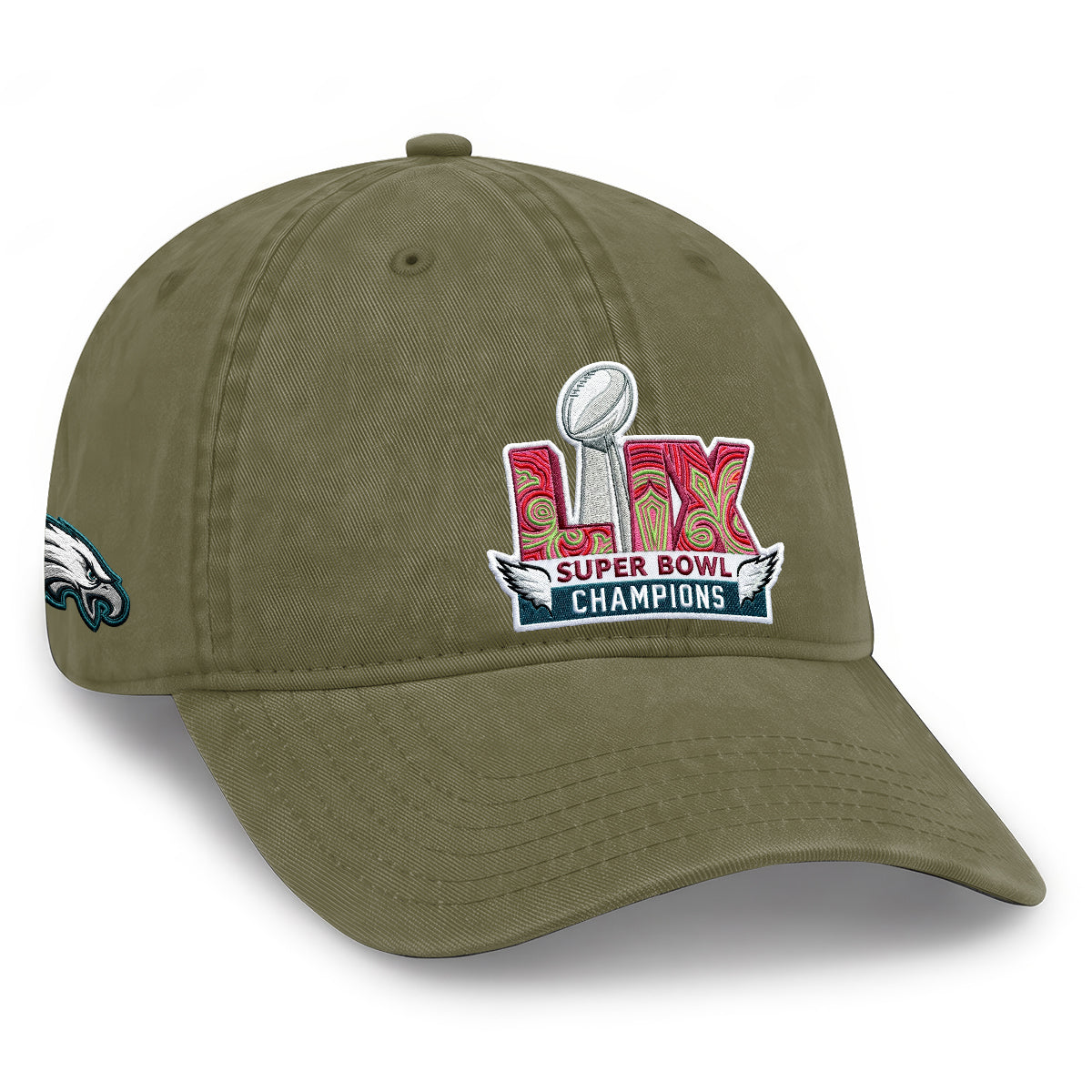 PHI Champions SB LIX Wash Hat - Embroidered