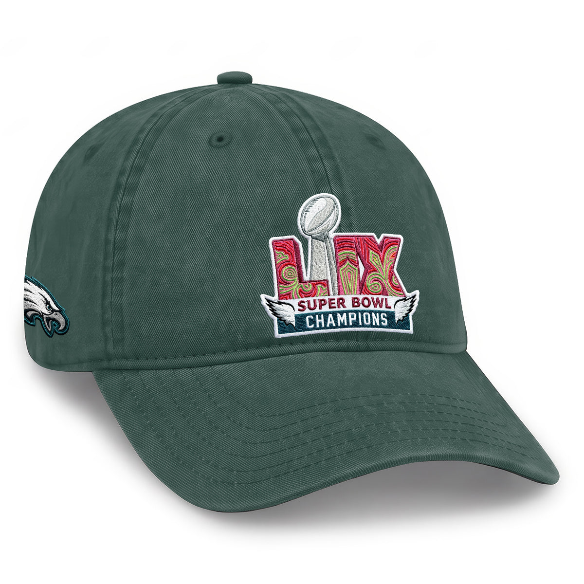 PHI Champions SB LIX Wash Hat - Embroidered