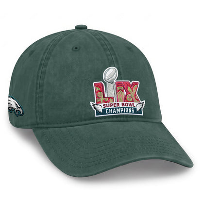 PHI Champions SB LIX Wash Hat - Embroidered