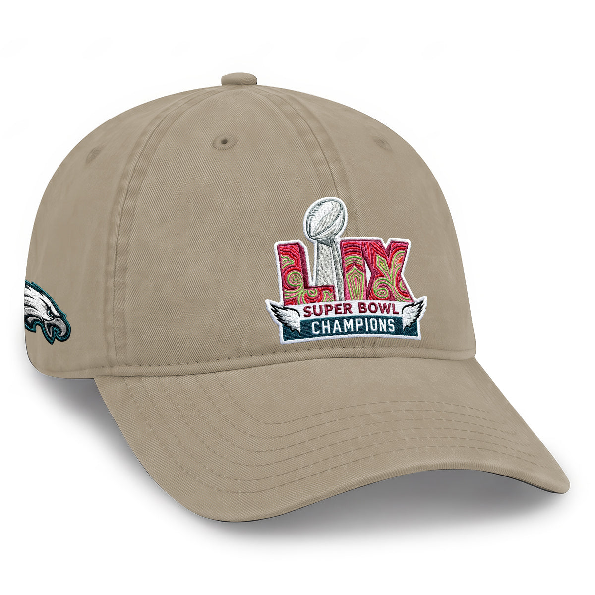 PHI Champions SB LIX Wash Hat - Embroidered