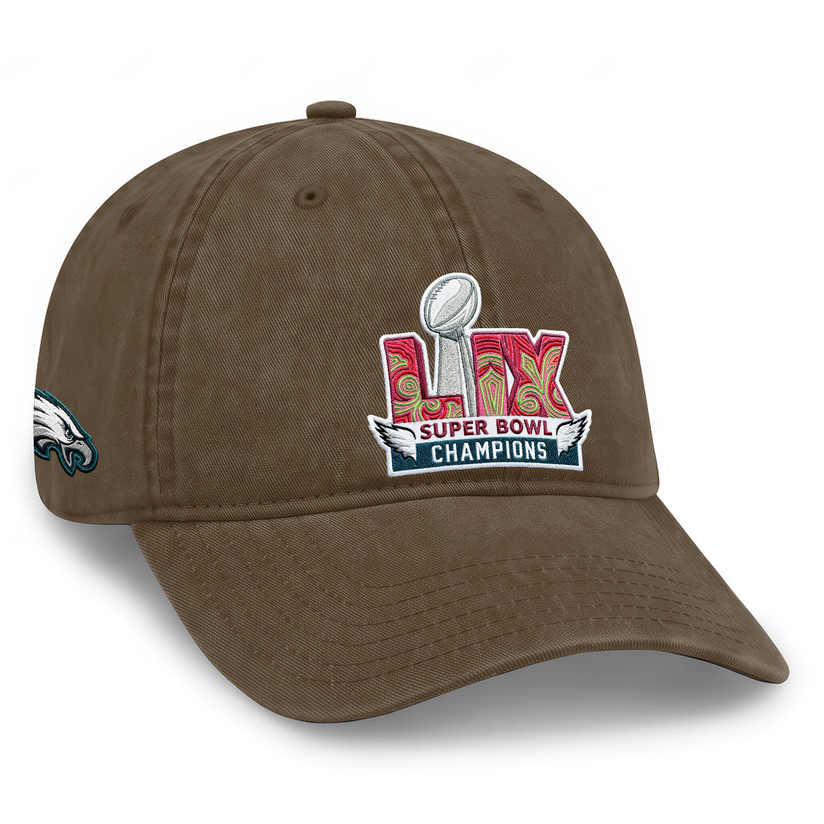 PHI Champions SB LIX Wash Hat - Embroidered