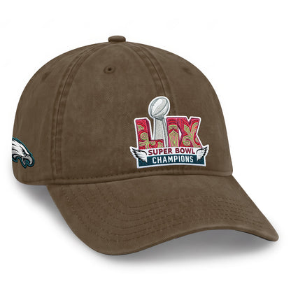 PHI Champions SB LIX Wash Hat - Embroidered