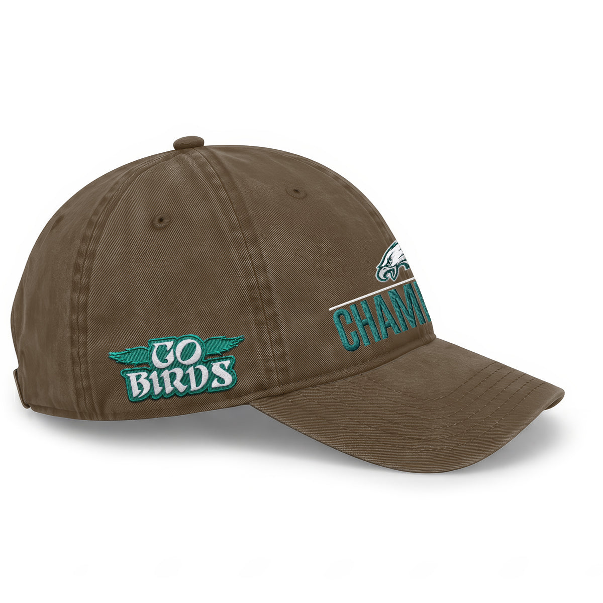 PHI Champions SB LIX Wash Hat V2 - Embroidered