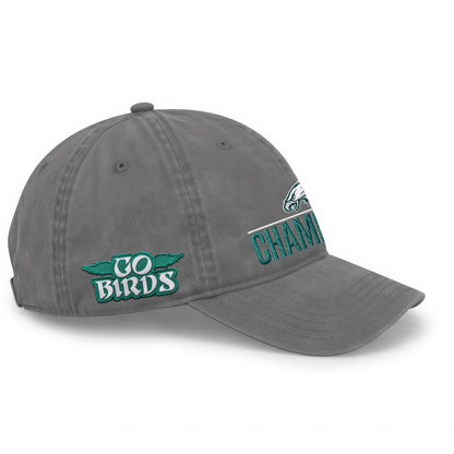 PHI Champions SB LIX Wash Hat V2 - Embroidered