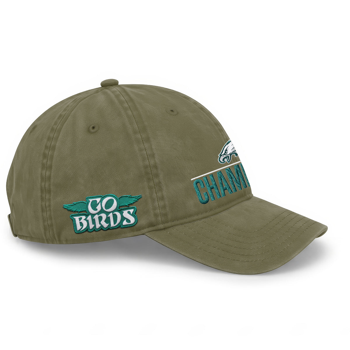 PHI Champions SB LIX Wash Hat V2 - Embroidered