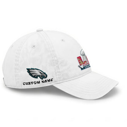 PHI Champions SB LIX Custom Wash Hat - Embroidered