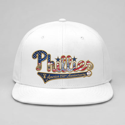PHI 2026 Independence Day Custom Snapback Cap V2- Stitched