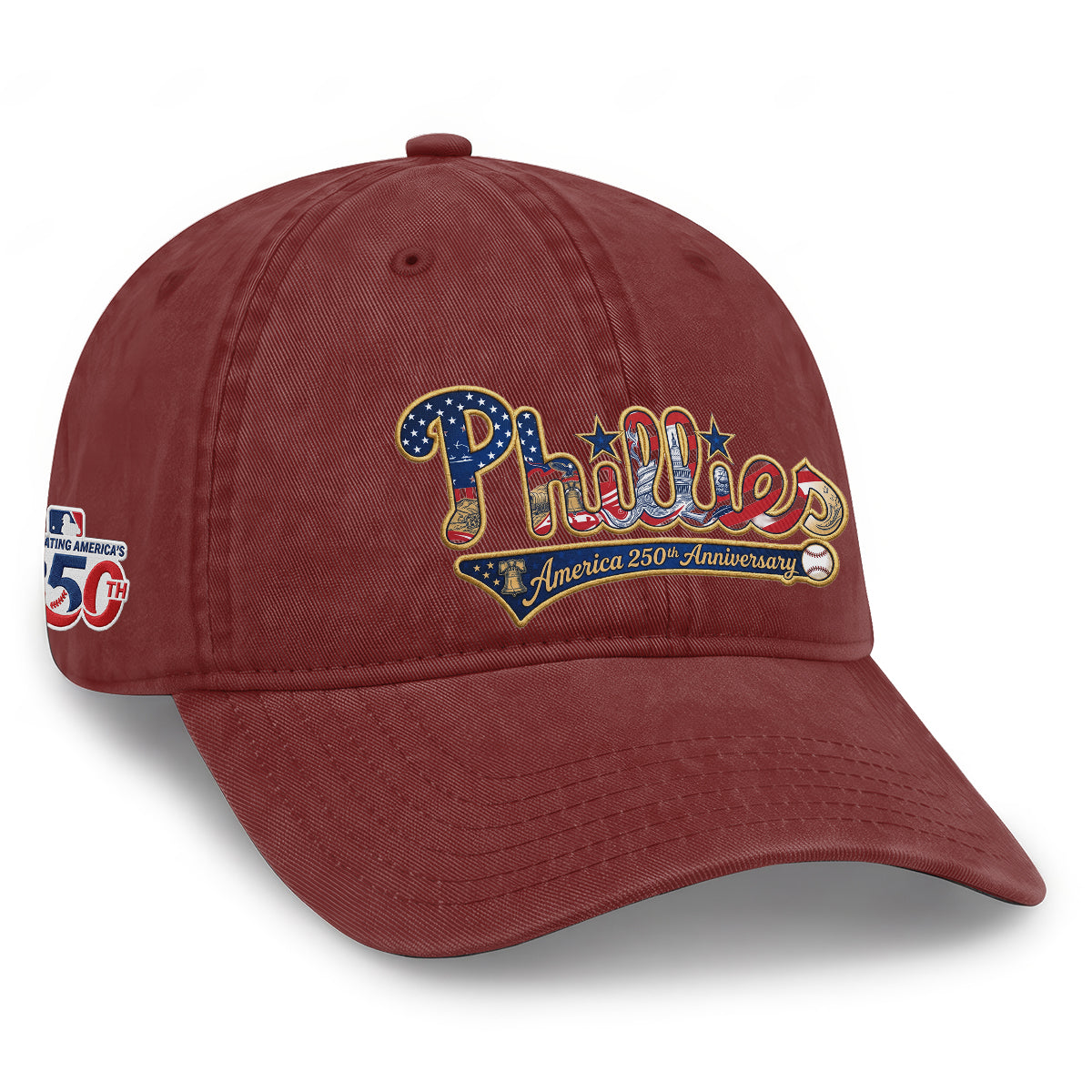 PHI 2026 Independence Day Wash Hat V2- Embroidered
