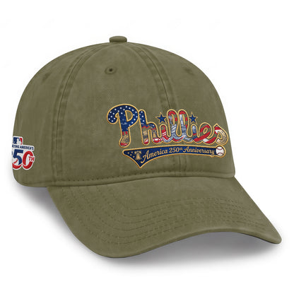 PHI 2026 Independence Day Wash Hat V2- Embroidered
