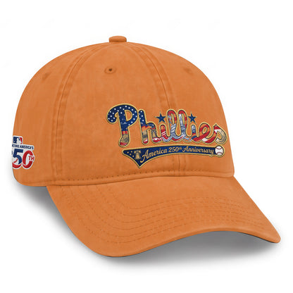 PHI 2026 Independence Day Custom Wash Hat V2- Embroidered