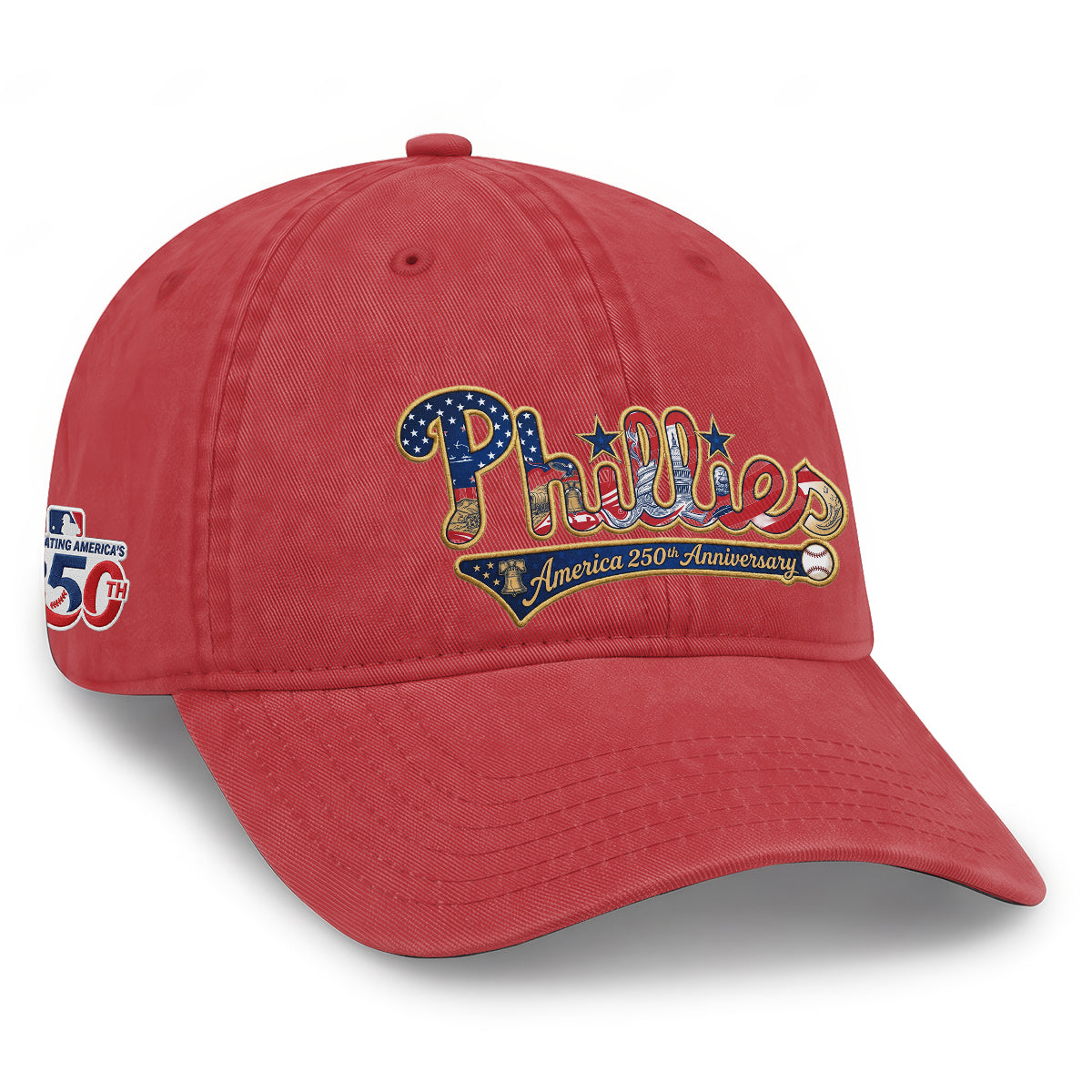 PHI 2026 Independence Day Custom Wash Hat V2- Embroidered
