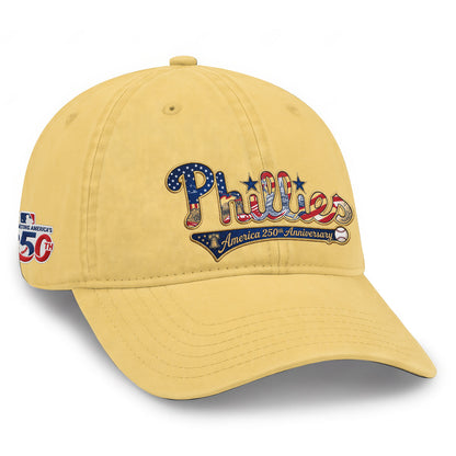 PHI 2026 Independence Day Custom Wash Hat V2- Embroidered