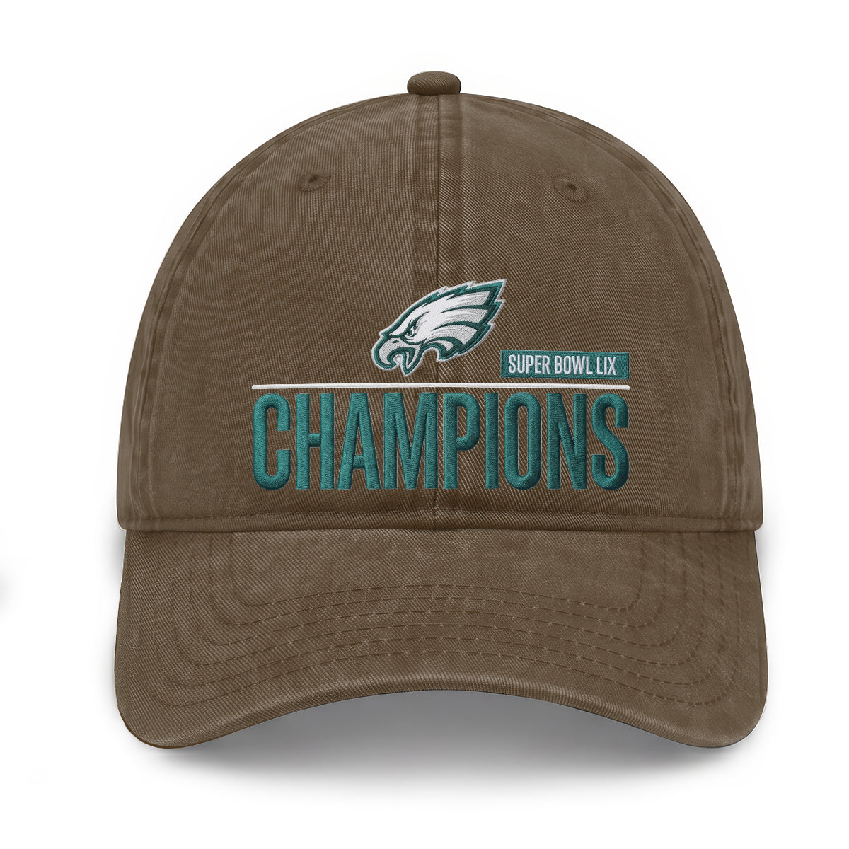 PHI Champions SB LIX Wash Hat V2 - Embroidered