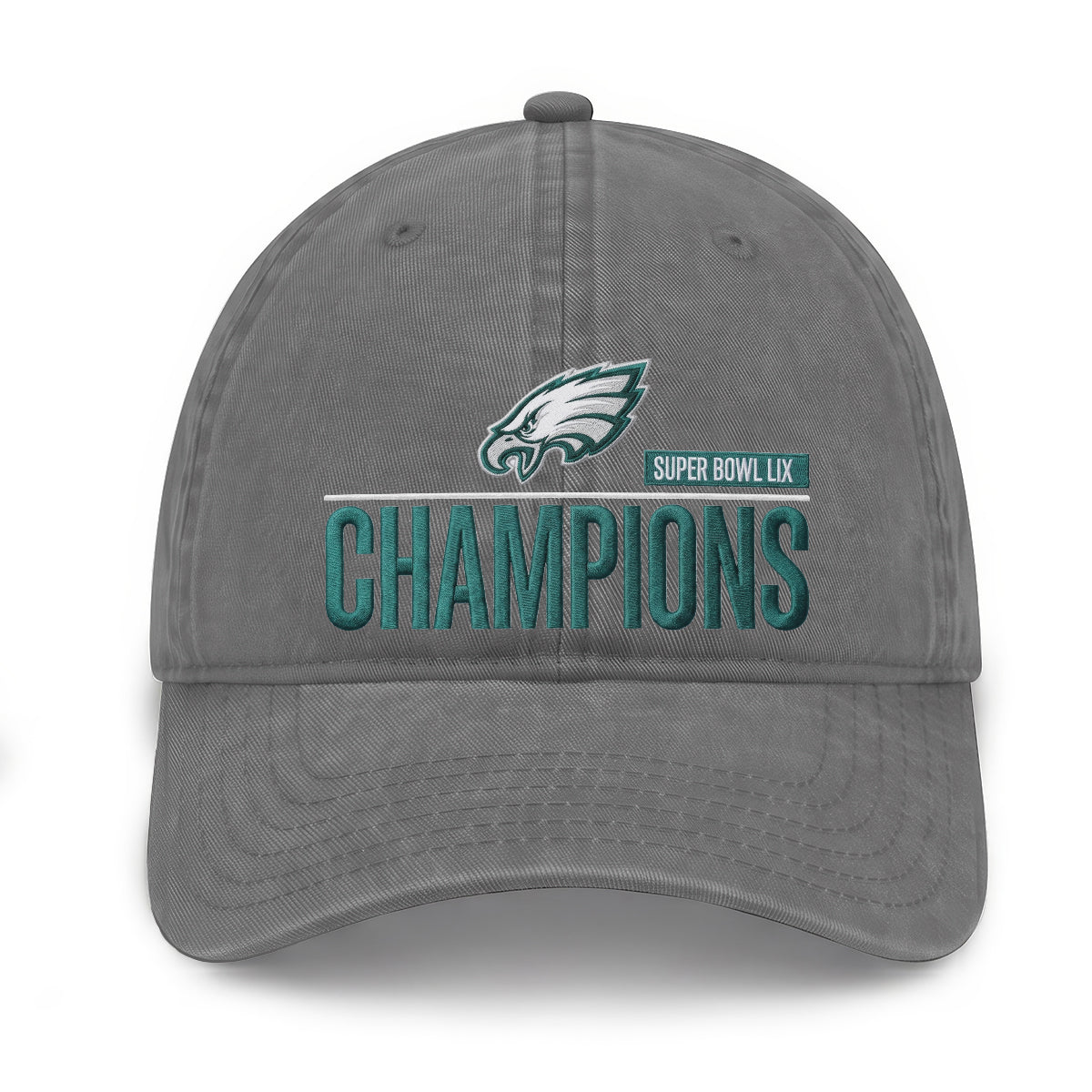 PHI Champions SB LIX Wash Hat V2 - Embroidered