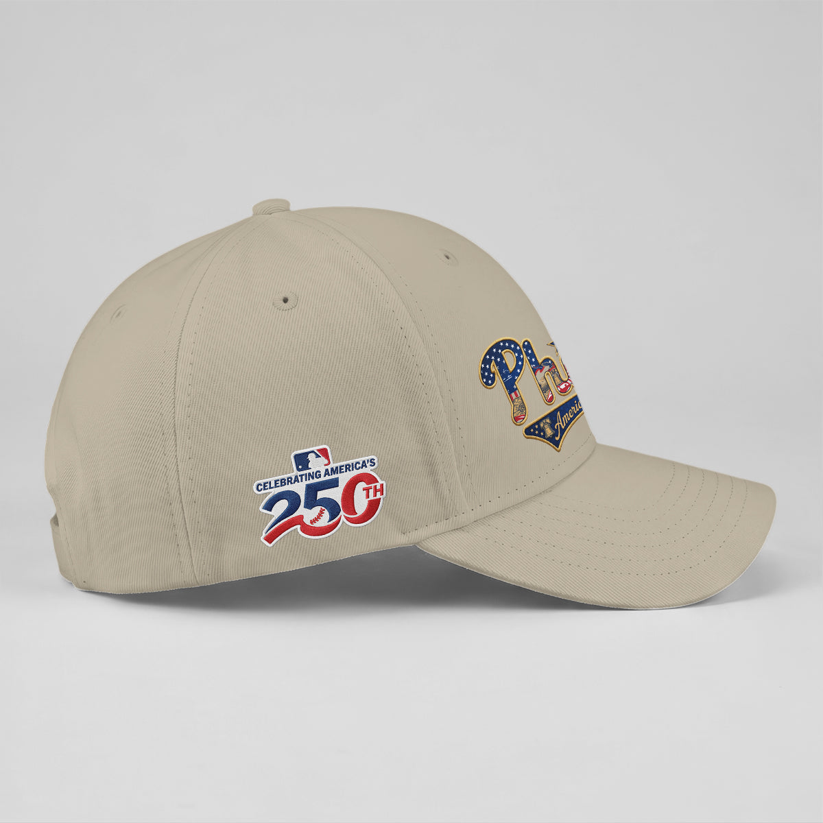PHI 2026 Independence Day Custom Baseball Cap V2- Embroidered