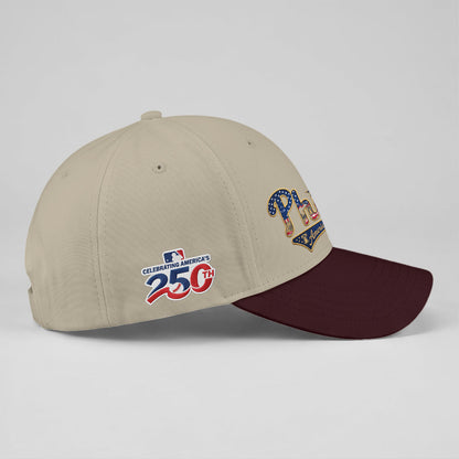 PHI 2026 Independence Day Baseball Cap V2- Embroidered