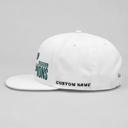 PHI Champions SB LIX Custom Snapback Cap V2 - Embroidered