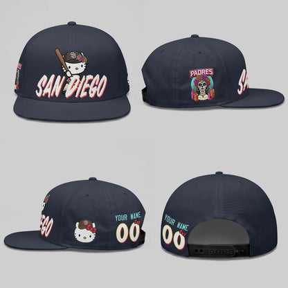 SD x Meow KT Personalized Snapback Cap - Printed