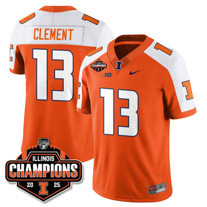 ILL Football 2025 Music City Bowl Champions Limited Jersey - Stitched