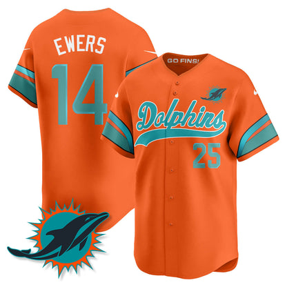 MIA "Rivalries" Vapor Limited Baseball Jersey - Stitched