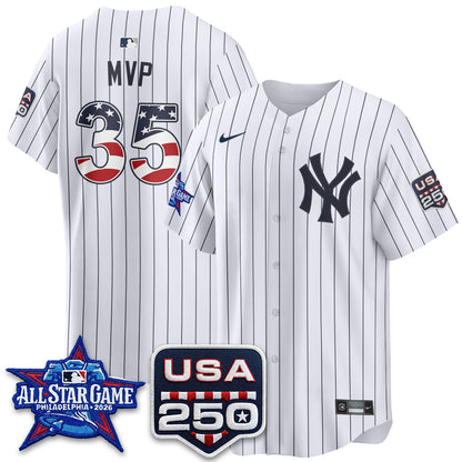 New York Yankees 2026 All Star MVP Edition Vapor Jersey - Stitched