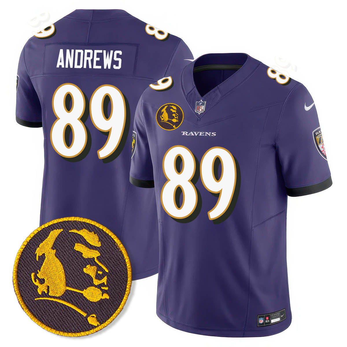 BAL Vapor Limited Jersey - John Madden Patch - All Stitched
