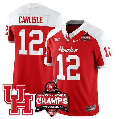 HCG Football 2025 Kinder's Texas Bowl Champions Jersey - Stitched