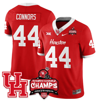 HCG Football 2025 Kinder's Texas Bowl Champions Jersey - Stitched